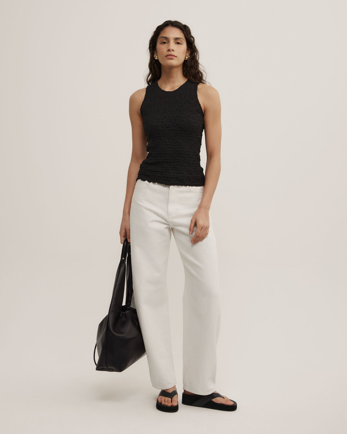 Textured Jersey Tank