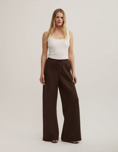 Bias Linen Pants