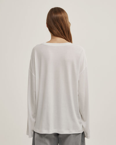 Crew Neck Long-Sleeve T-Shirt