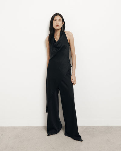 Asymmetric Halter Tunic