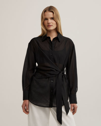 Button Tie Up Shirt