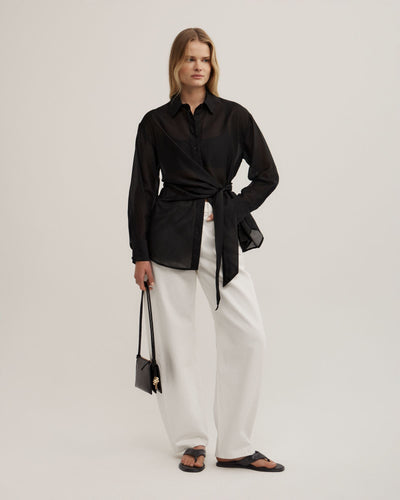 Button Tie Up Shirt