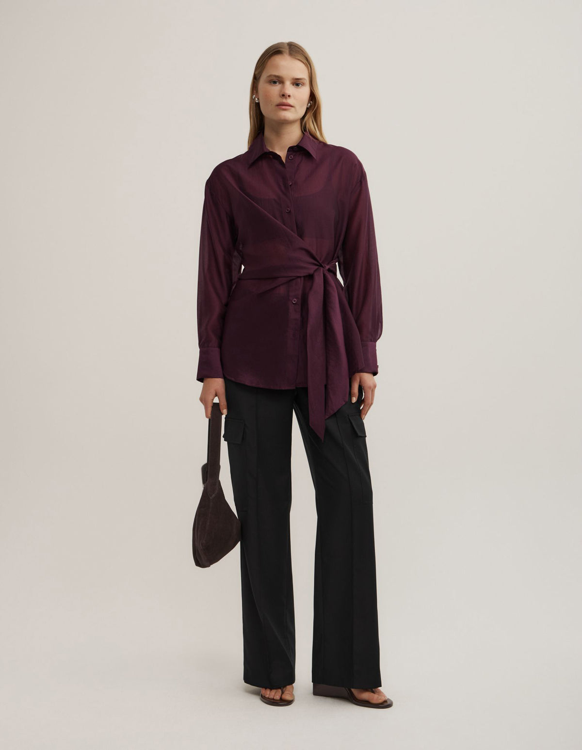 Button Tie Up Shirt