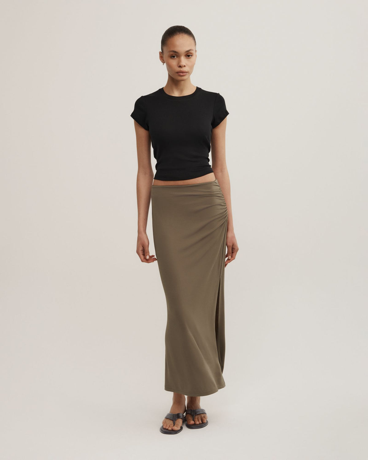 Side Gather Skirt