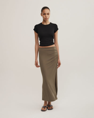 Side Gather Skirt