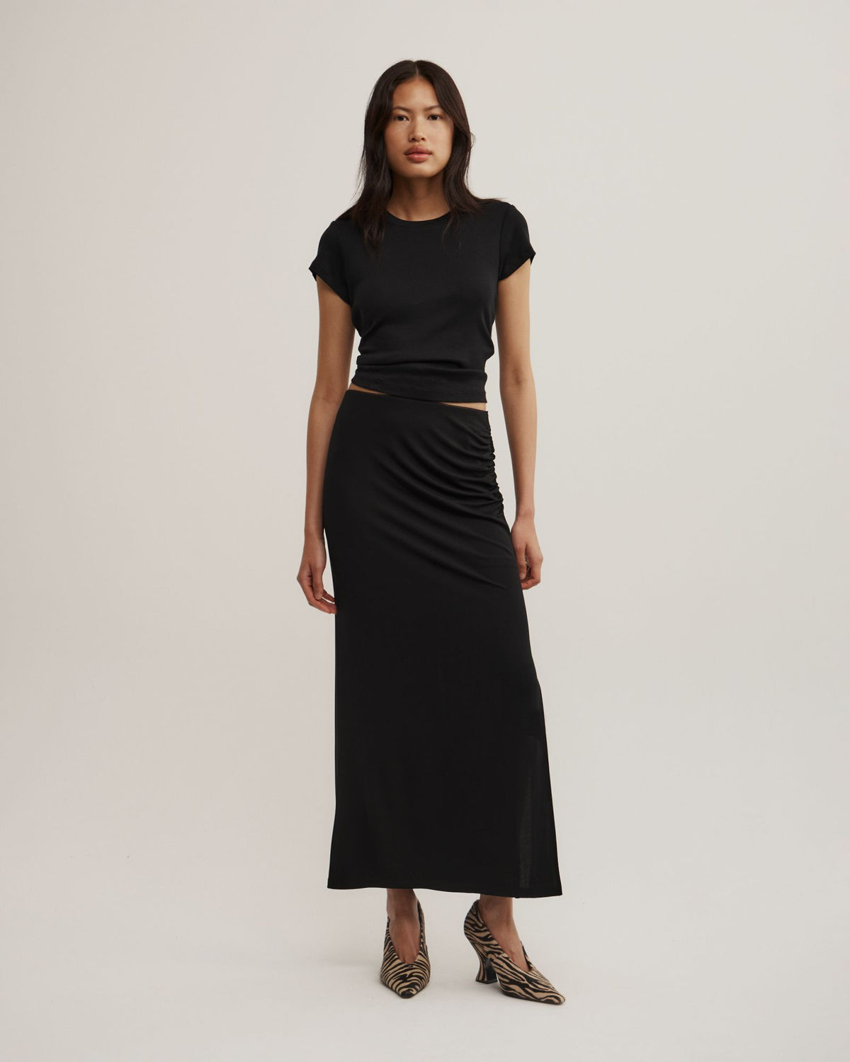 Side Gather Skirt
