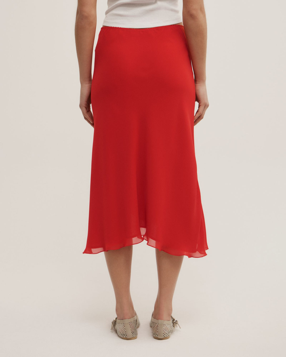 Asymmetric Soft Skirt