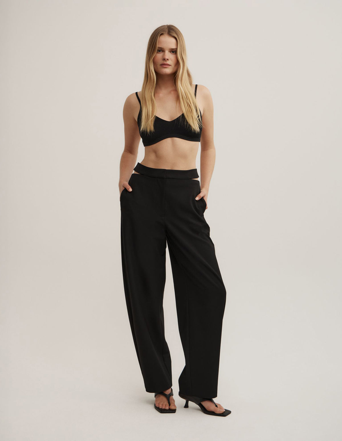 Zip Waist Pant