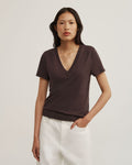Jersey V-Neck T-Shirt