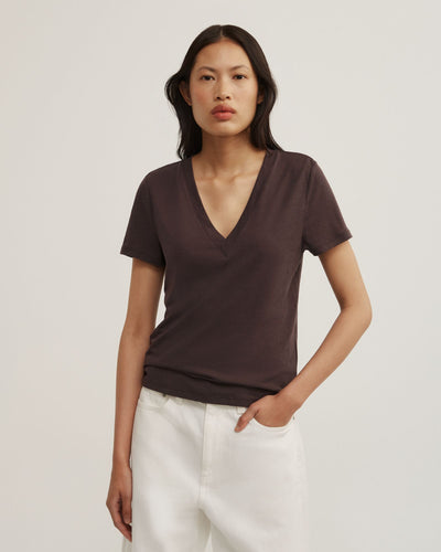 Jersey V-Neck T-Shirt