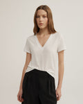 Jersey V-Neck T-Shirt