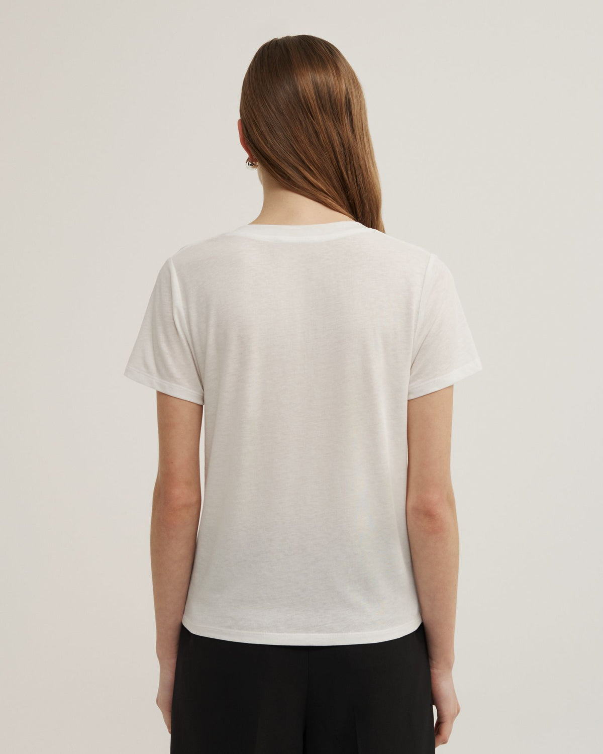 Jersey V-Neck T-Shirt