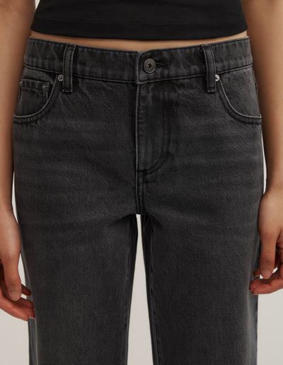 Low Rise Relaxed Jeans