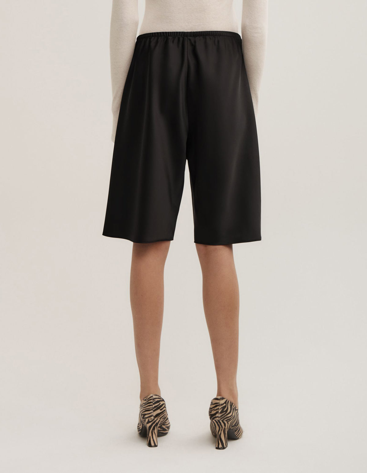 Satin Bermuda Short