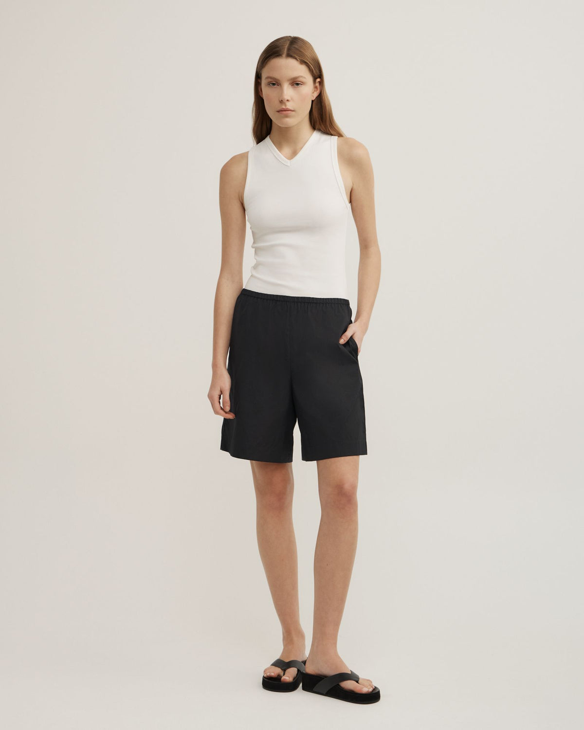 Poplin Bermuda Shorts