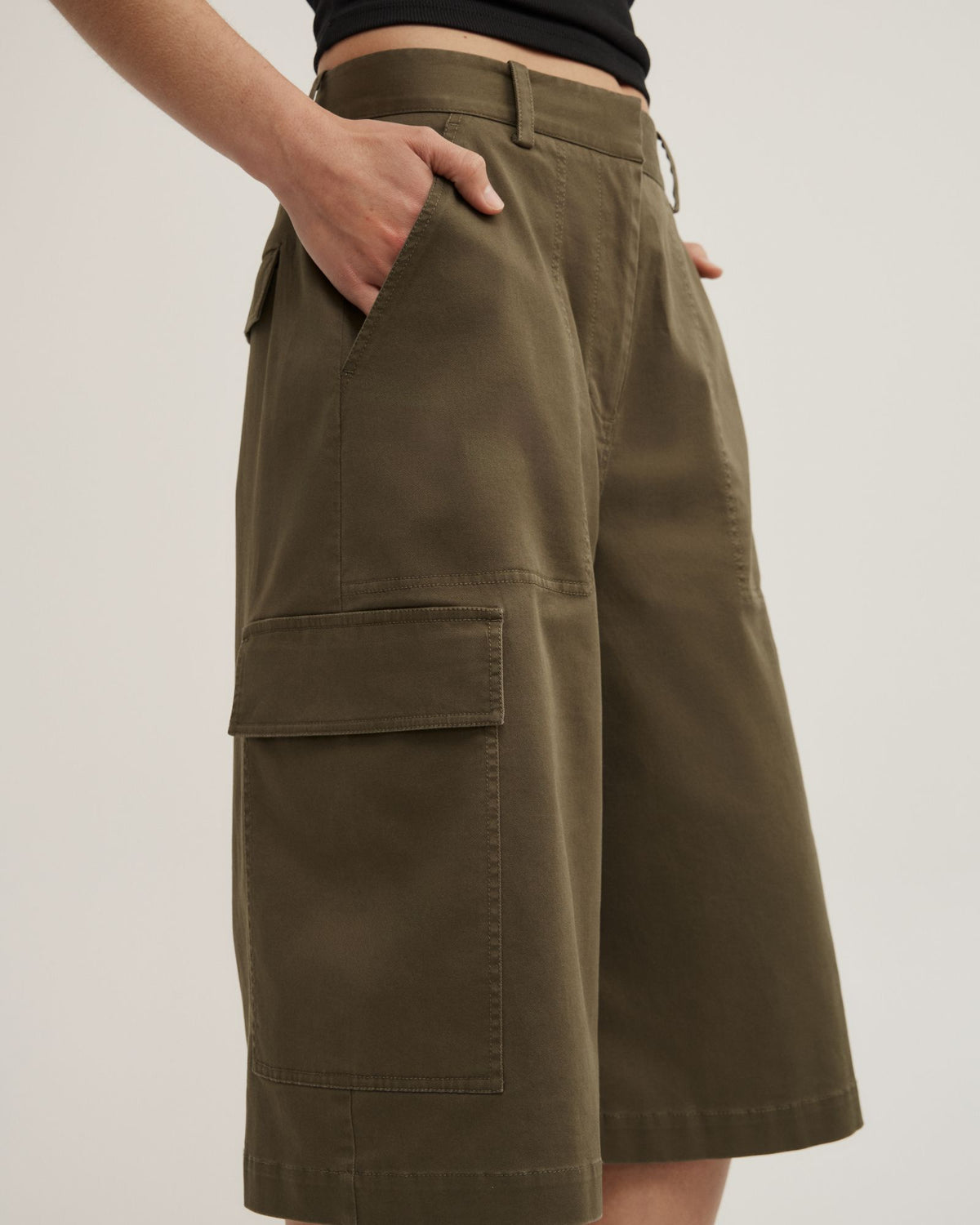 Long Cargo Shorts