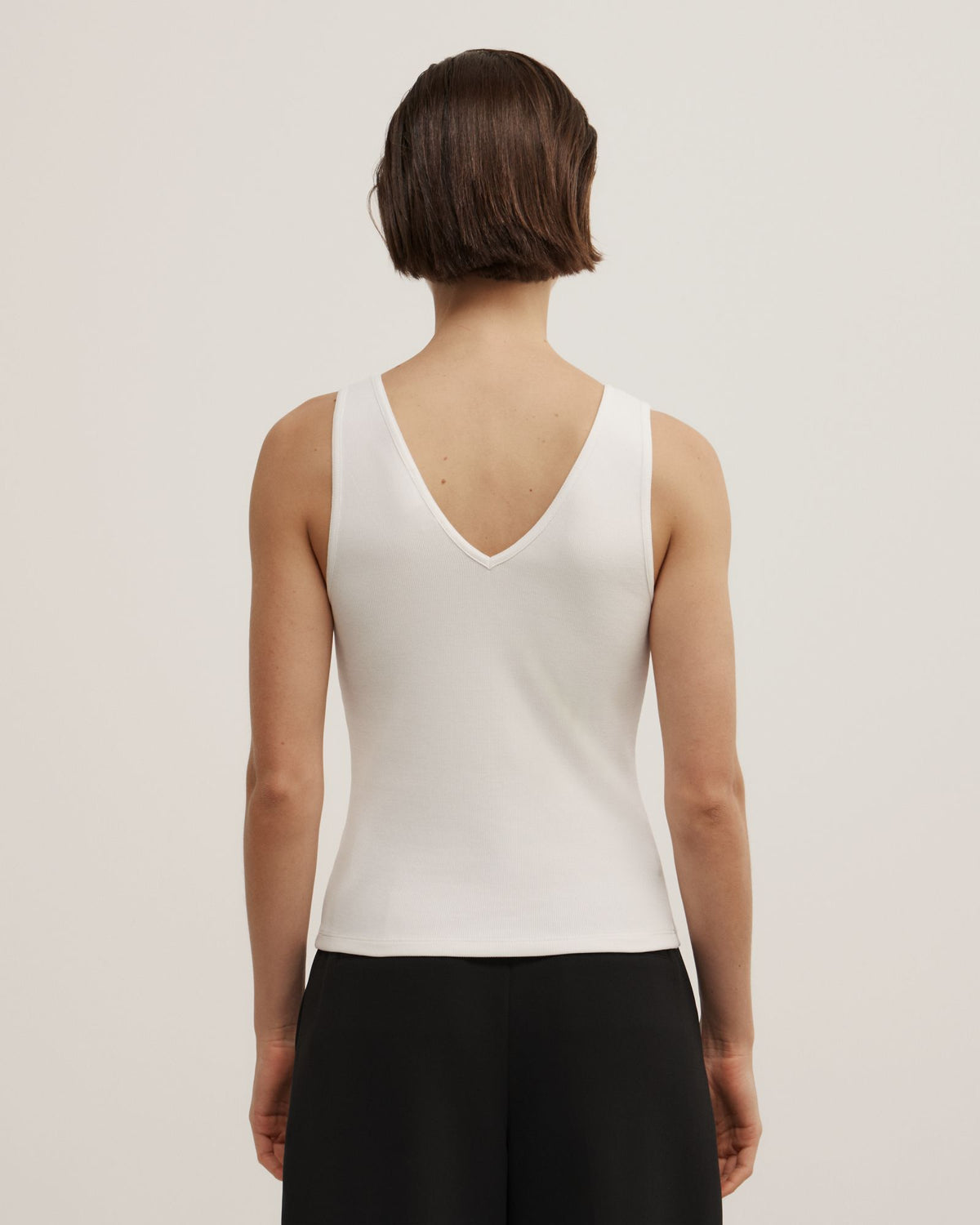 Refined V-Neck Tank