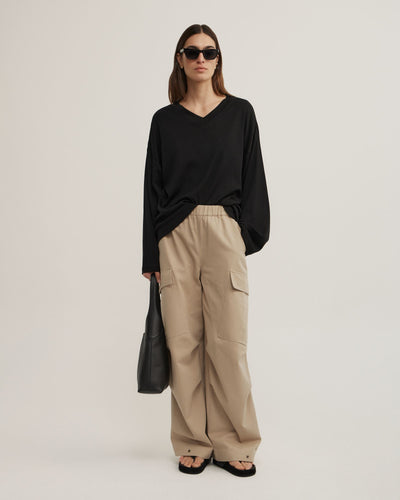 High V Long Sleeve T-Shirt