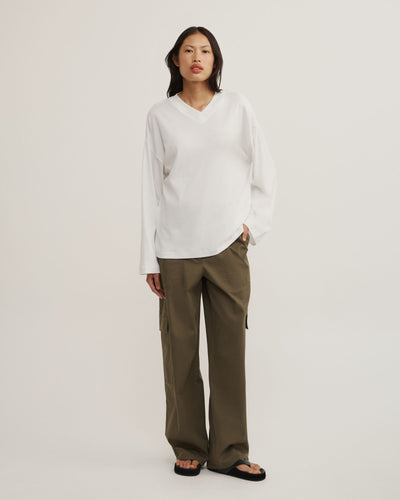 High V Long Sleeve T-Shirt