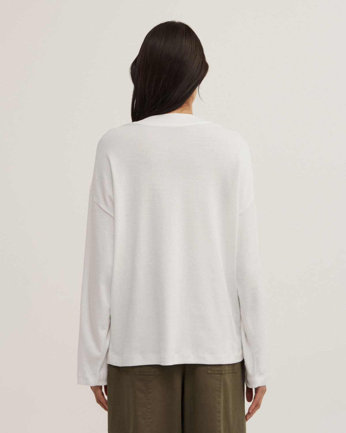 High V Long Sleeve T-Shirt