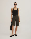 Silk Bermuda Short