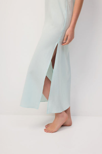 Camisiole Slip Dress Long - Honey Dew - image 4
