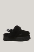 Musa Platform Slippers - Black - image 1