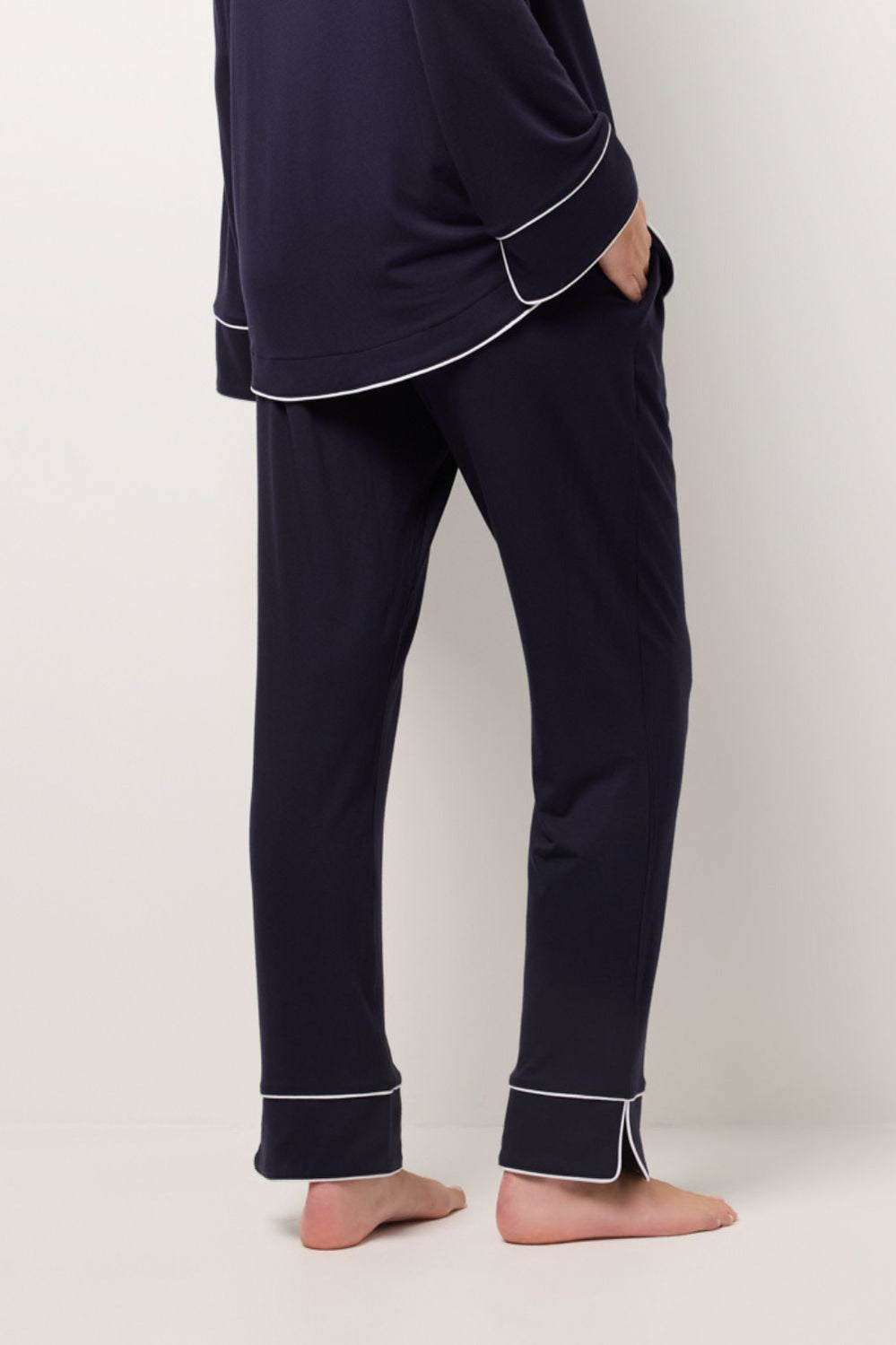 Leila Pyjama Set - Navy - image 4