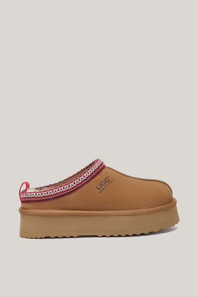Tay Platform Slippers - Red Multi - image 1