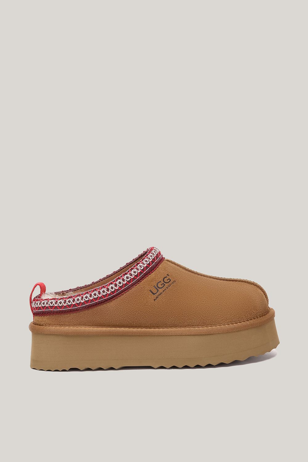 Tay Platform Slippers - Red Multi - image 1