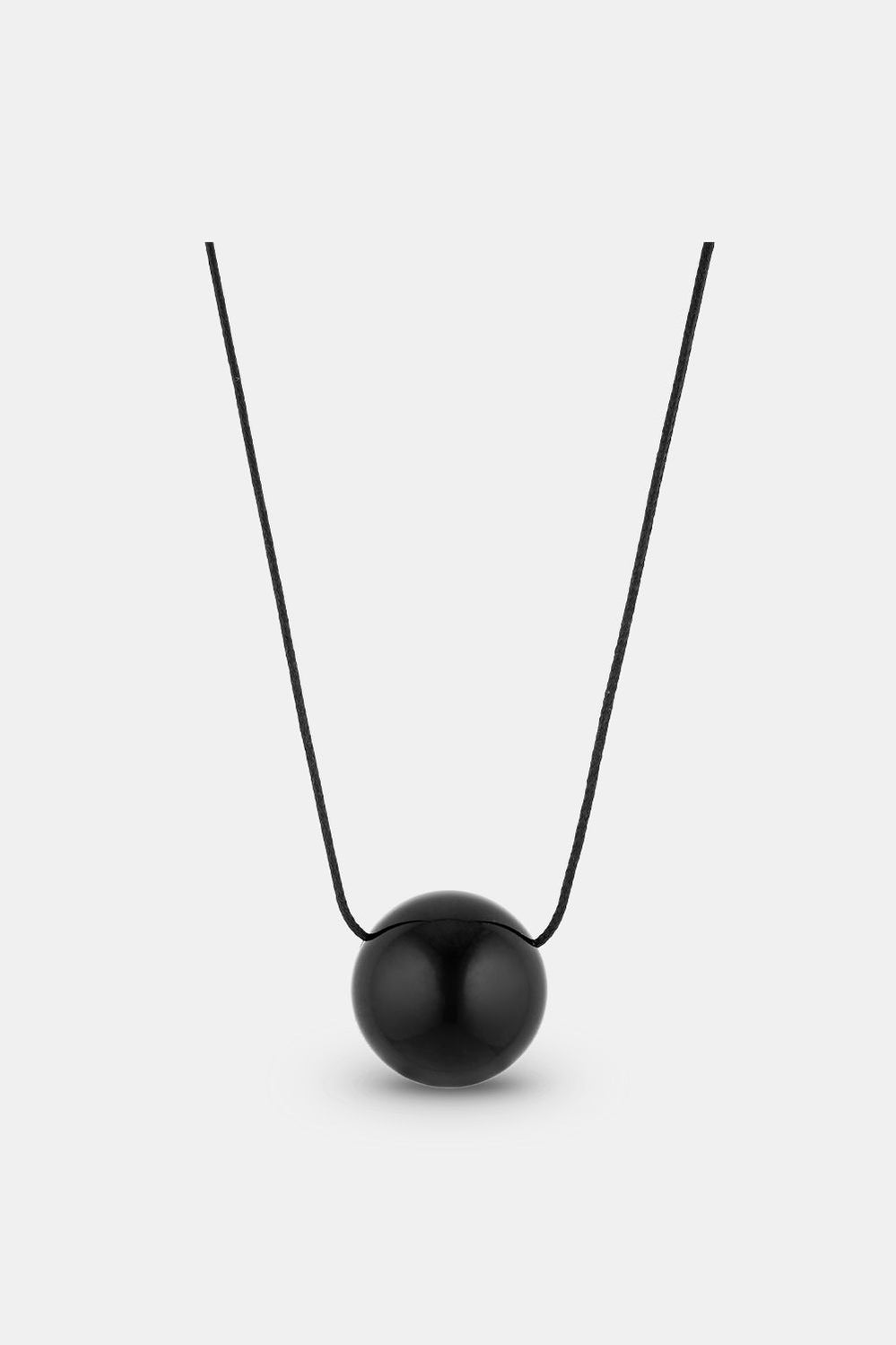 Tribeca Necklace | Black Resin - Black - image 1