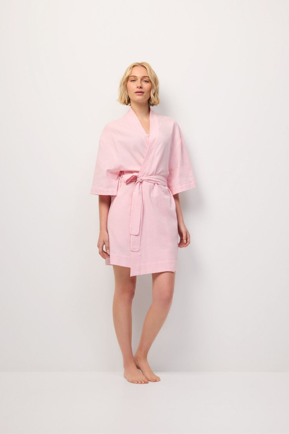 Kimono Robe - Baby Pink - image 1
