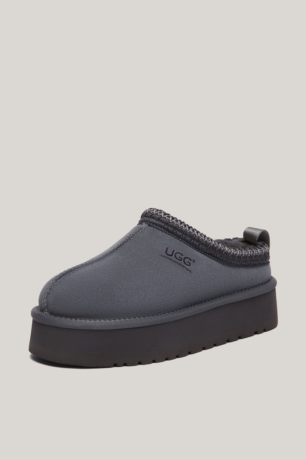 Tay Platform Slippers - Grey - image 2