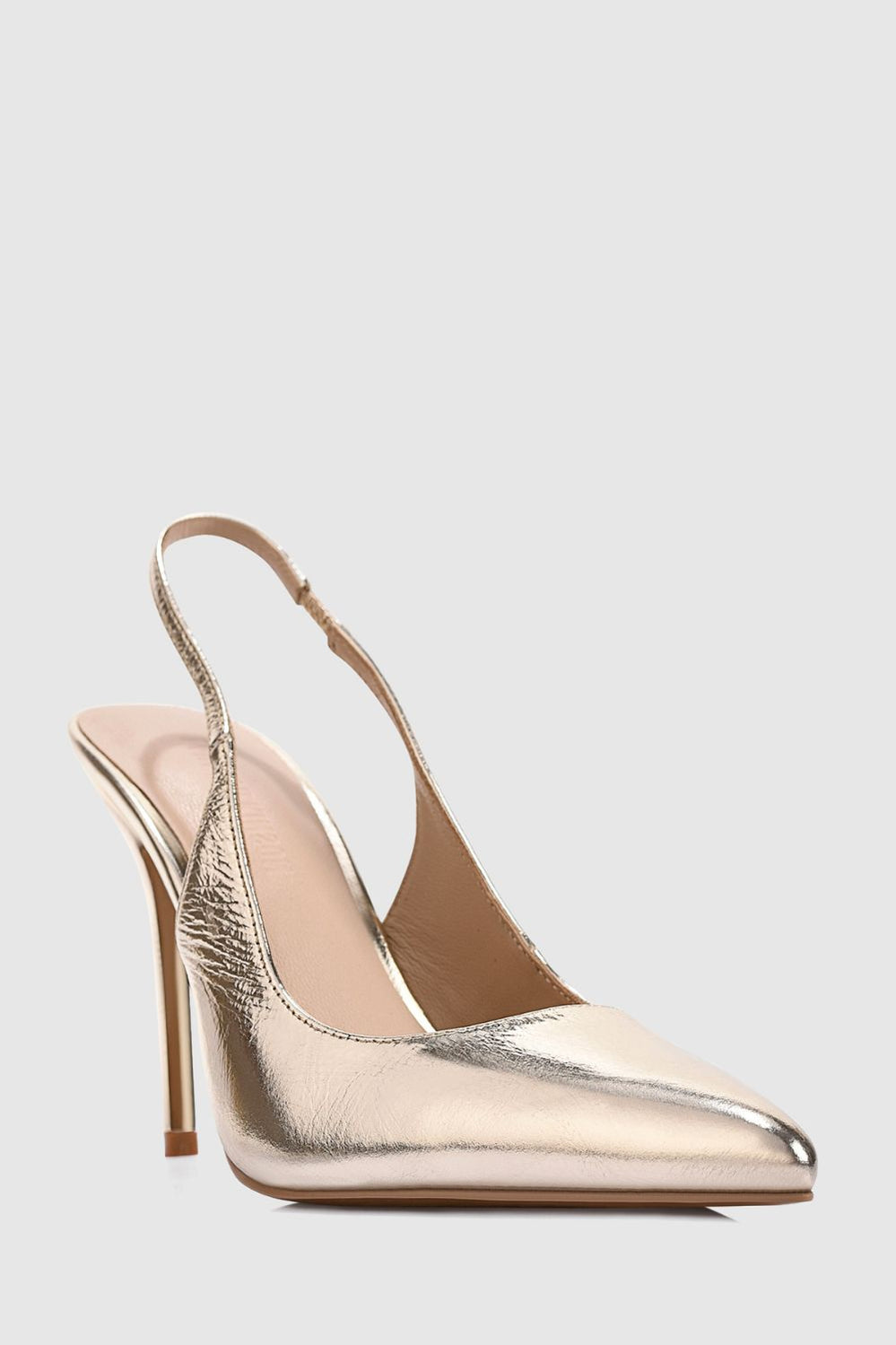 Charlize Pump - Metallic Gold - image 2