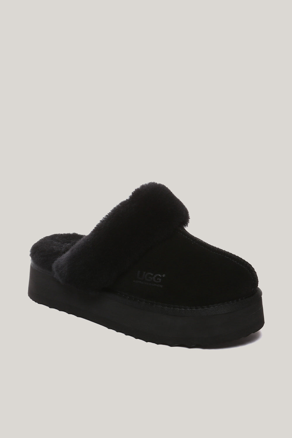 Musa Platform Slippers - Black - image 3