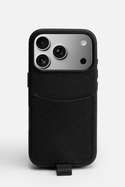 Iphone Case With Strap - 17 Pro - Black - image 1
