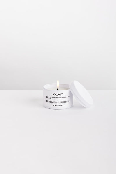 Coast Candle + Travel Tin Bundle - White - image 3