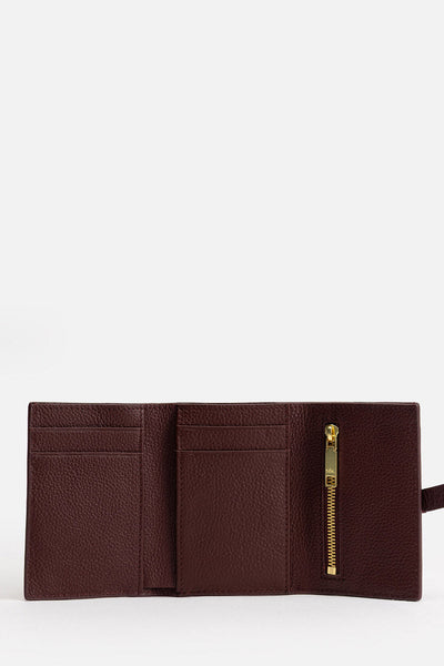 Maia Trifold Snap Wallet - Berry - image 3