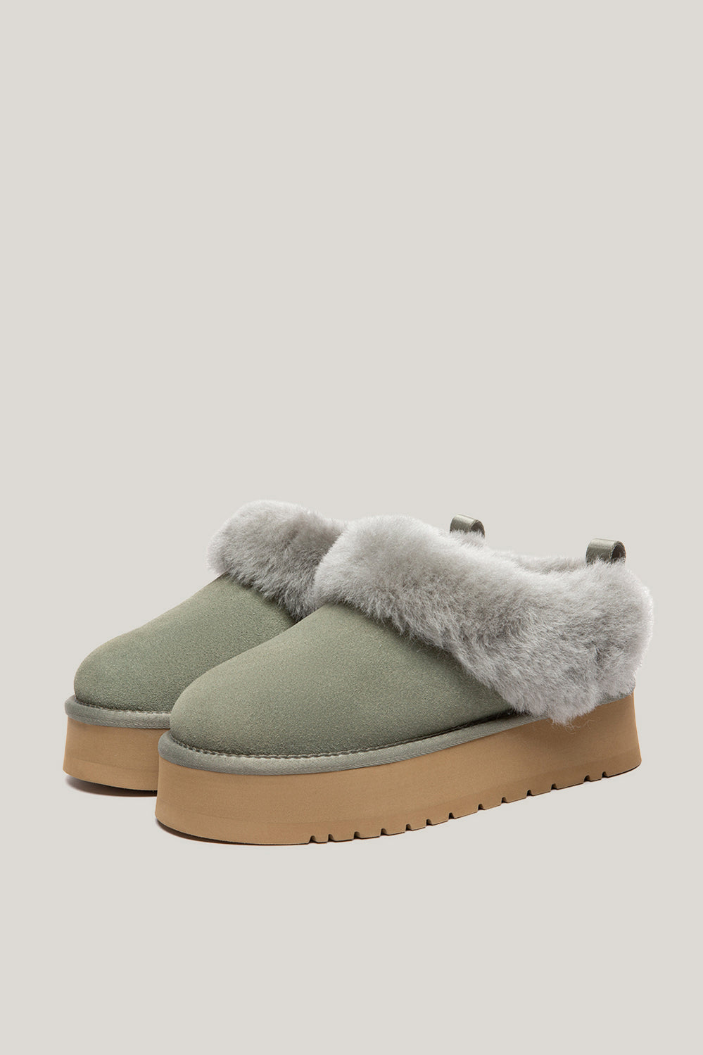 Glacial Slippers - Moss Green - image 4