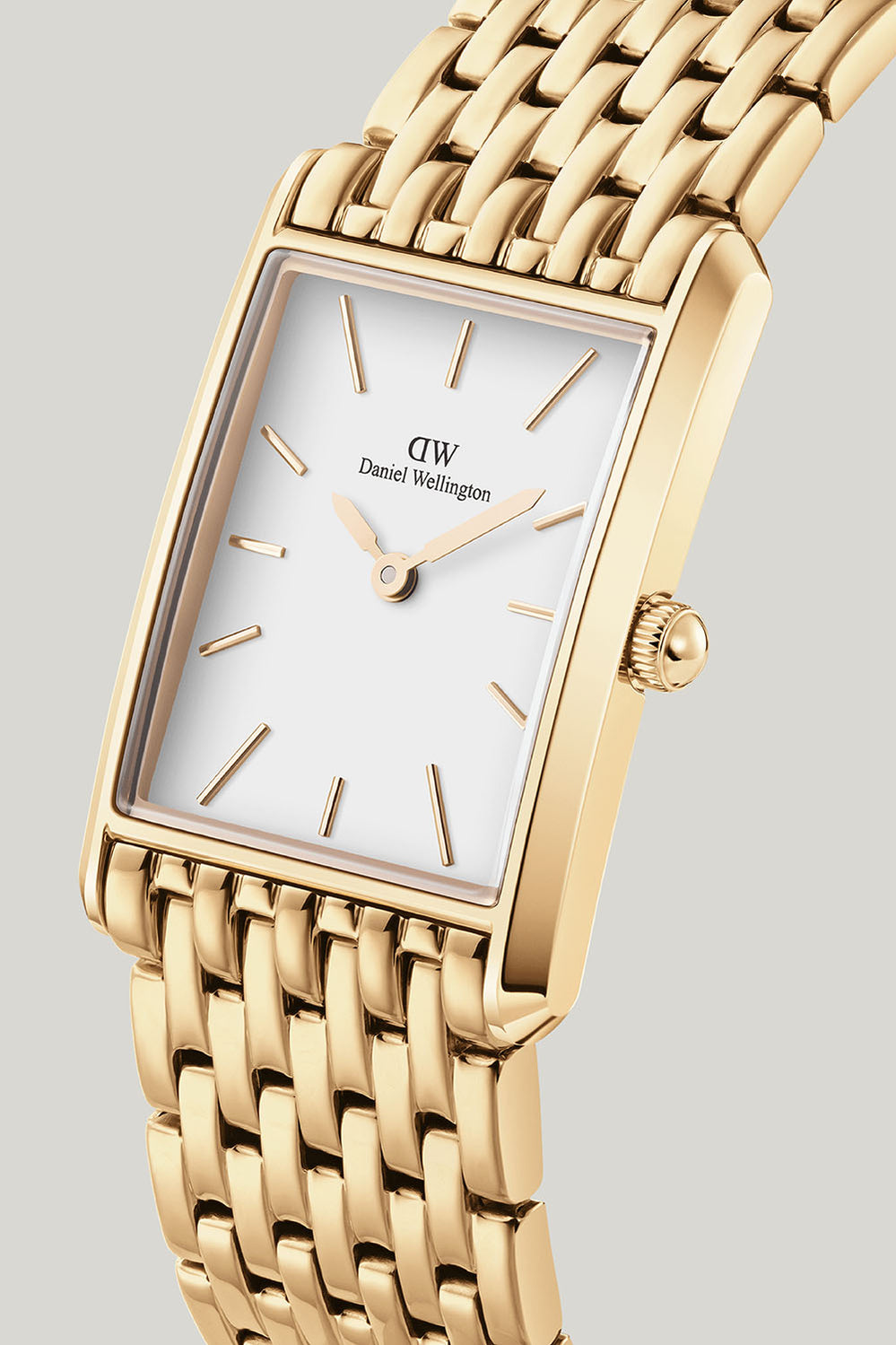 Bound 32x22 9-link G White Watch - Gold - image 3