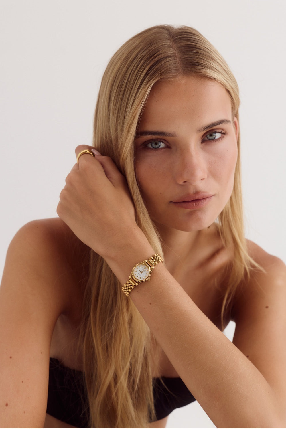 Isobel Watch | White | 18k Gold - Gold - image 3