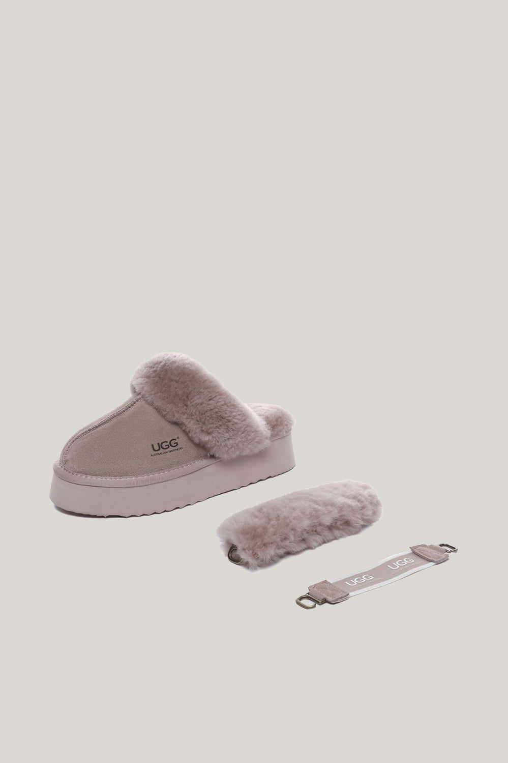 Musa Platform Slippers - Dawn Pink - image 4