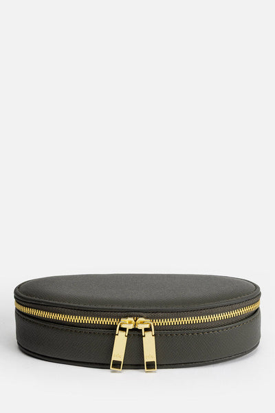 Ava Jewellery Case - Olive - image 1