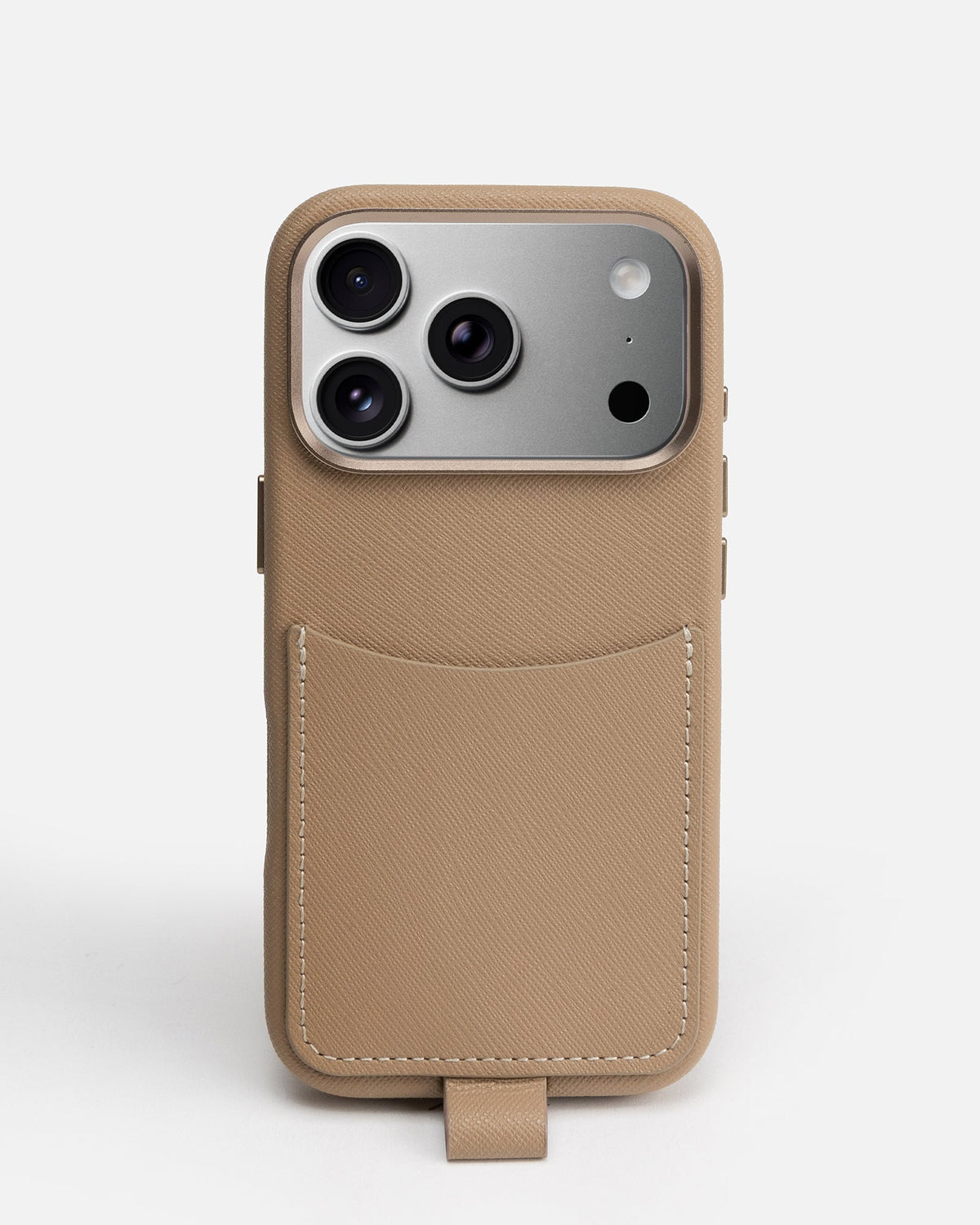 Iphone Case With Strap - 17 Pro - Latte - image 1