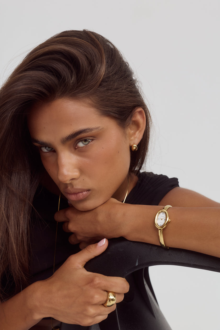 Kate Watch | White | 14k Gold - Gold - image 3