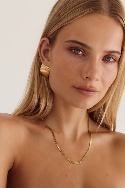 Beau Snake Necklace | 18k Gold - Gold - image 2