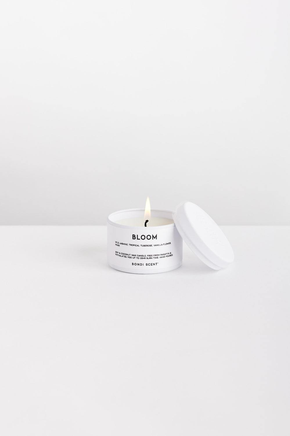 Bloom - Candle Tin - White - image 1