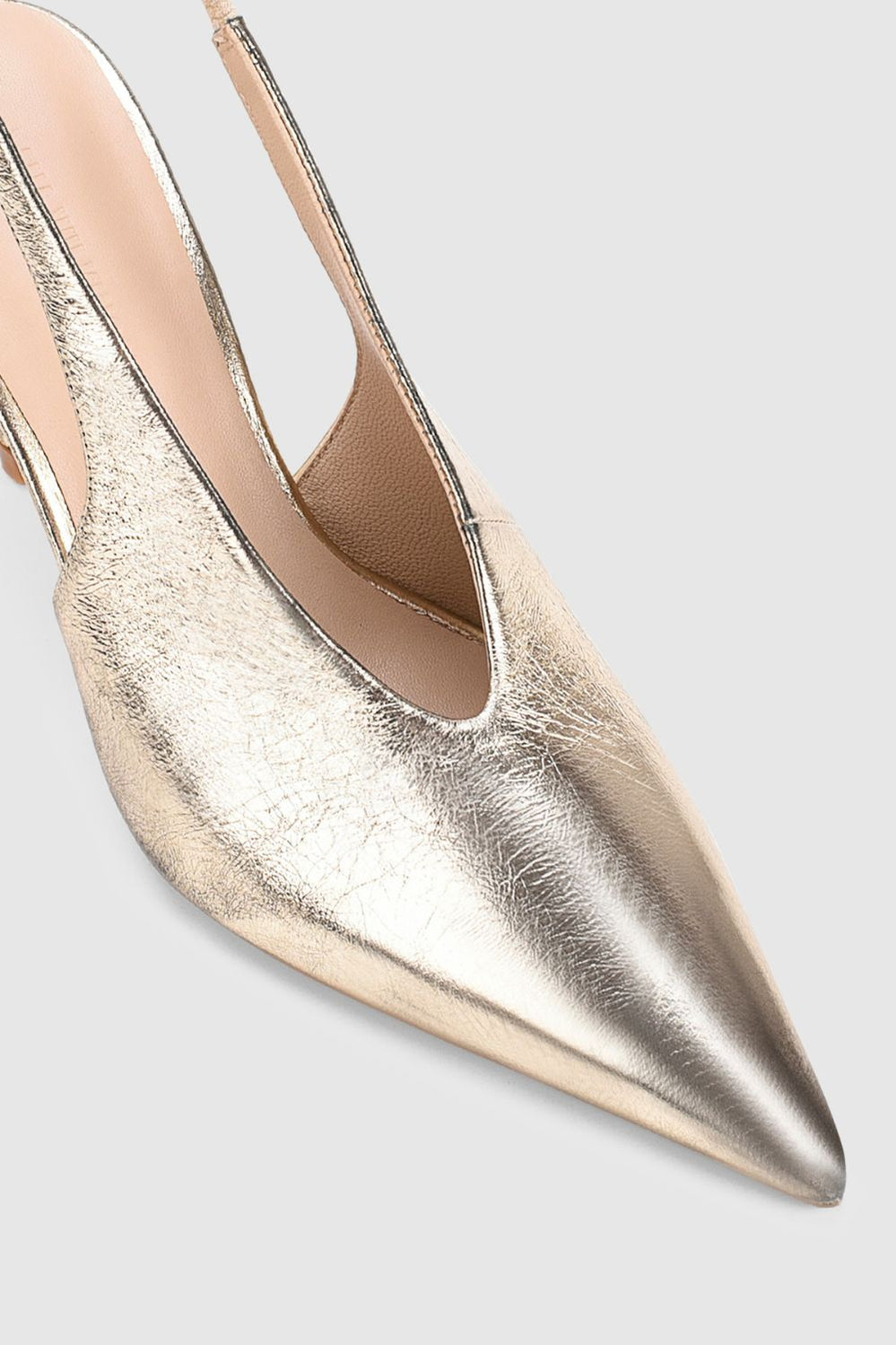 Rochelle Pump - Gold Metallic - image 2
