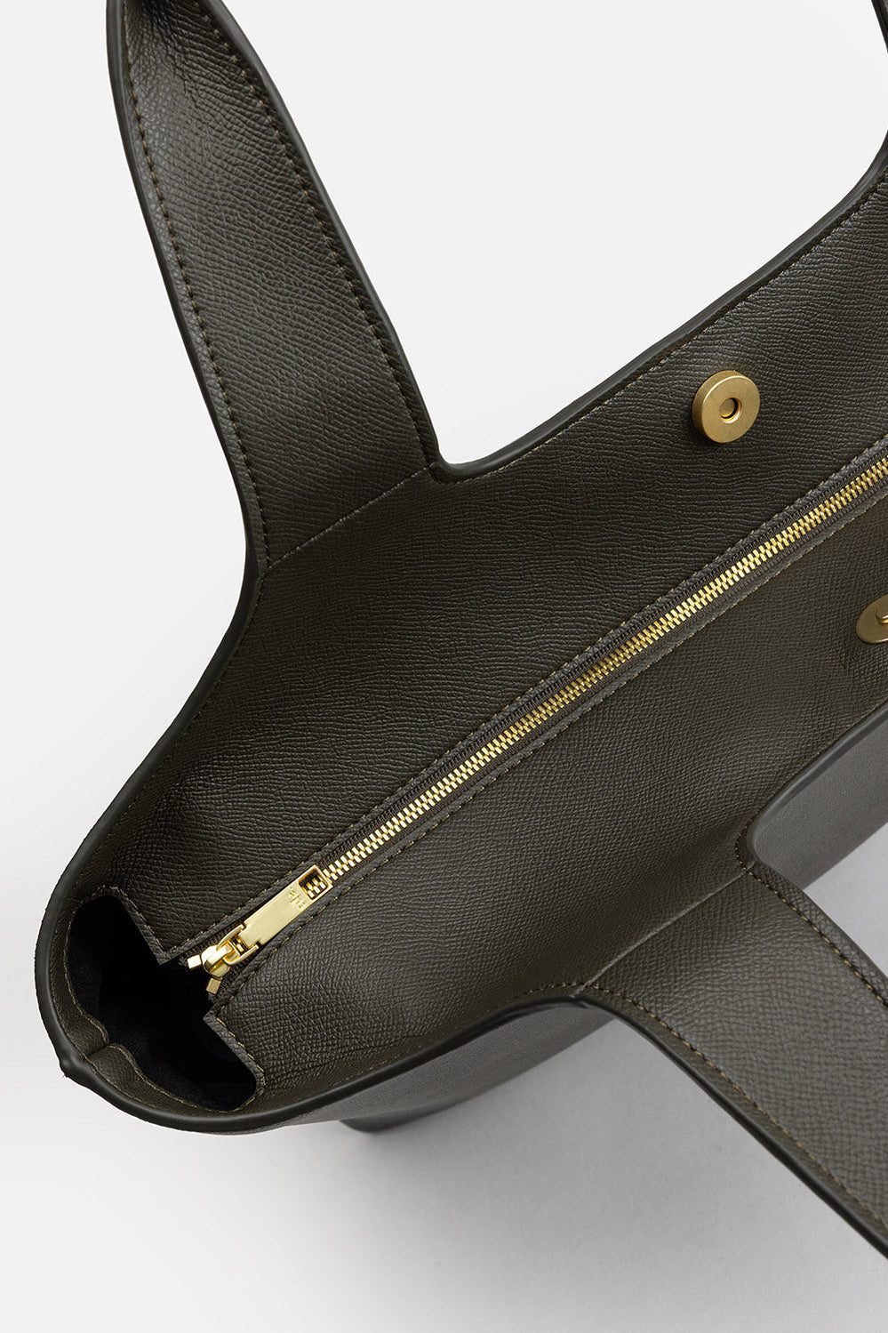 Ava Shoulder Tote - Olive - image 3