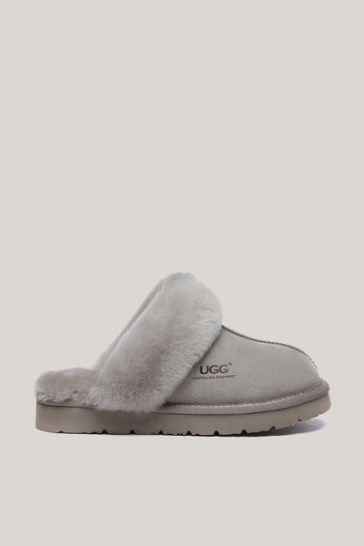 Muffin Slippers - Light Grey - image 1